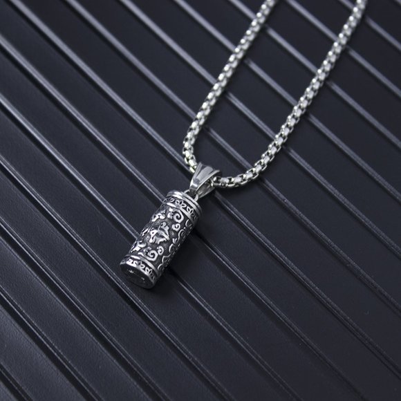 Vintage Hip hop Pendant Necklace for Men, BL55590053 - Picture 2 of 6